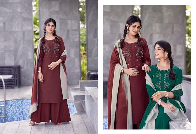 Shape By Sweety Chinon Silk Palazzo Readymade Suits Wholesale Price In Surat